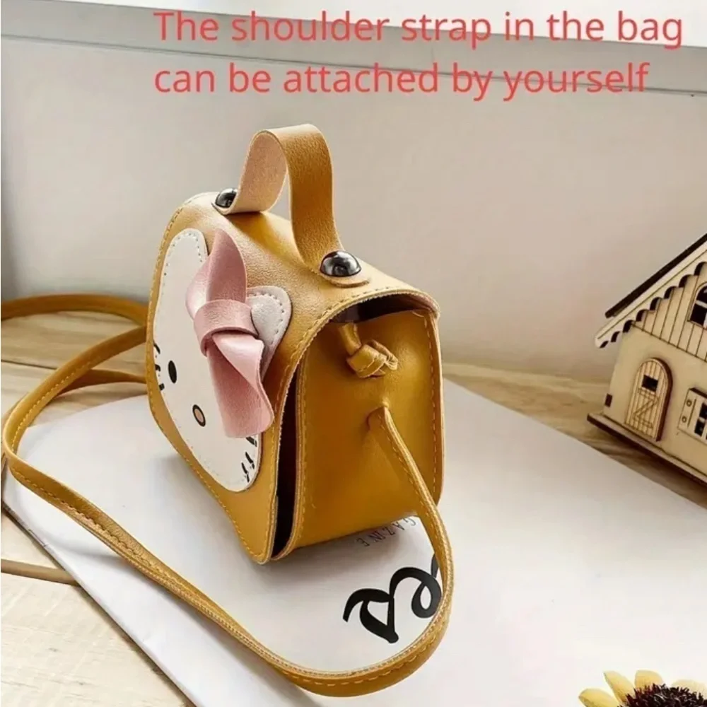 COPY - Hello Kitty Cute Kawaii Shoulder Bag for Kids - Small Black NIP